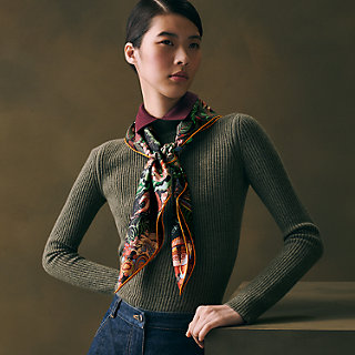 Rewilding Nature scarf 90 | Hermès USA